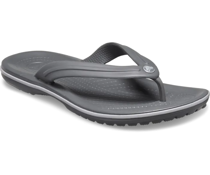 Crocs Unisex Crocband Flip Thong Slate Grey/Smoke