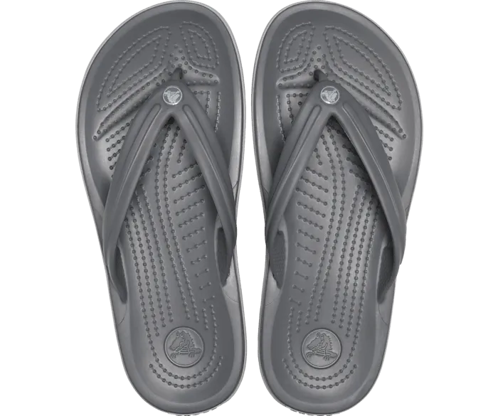 Crocs Unisex Crocband Flip Thong Slate Grey/Smoke