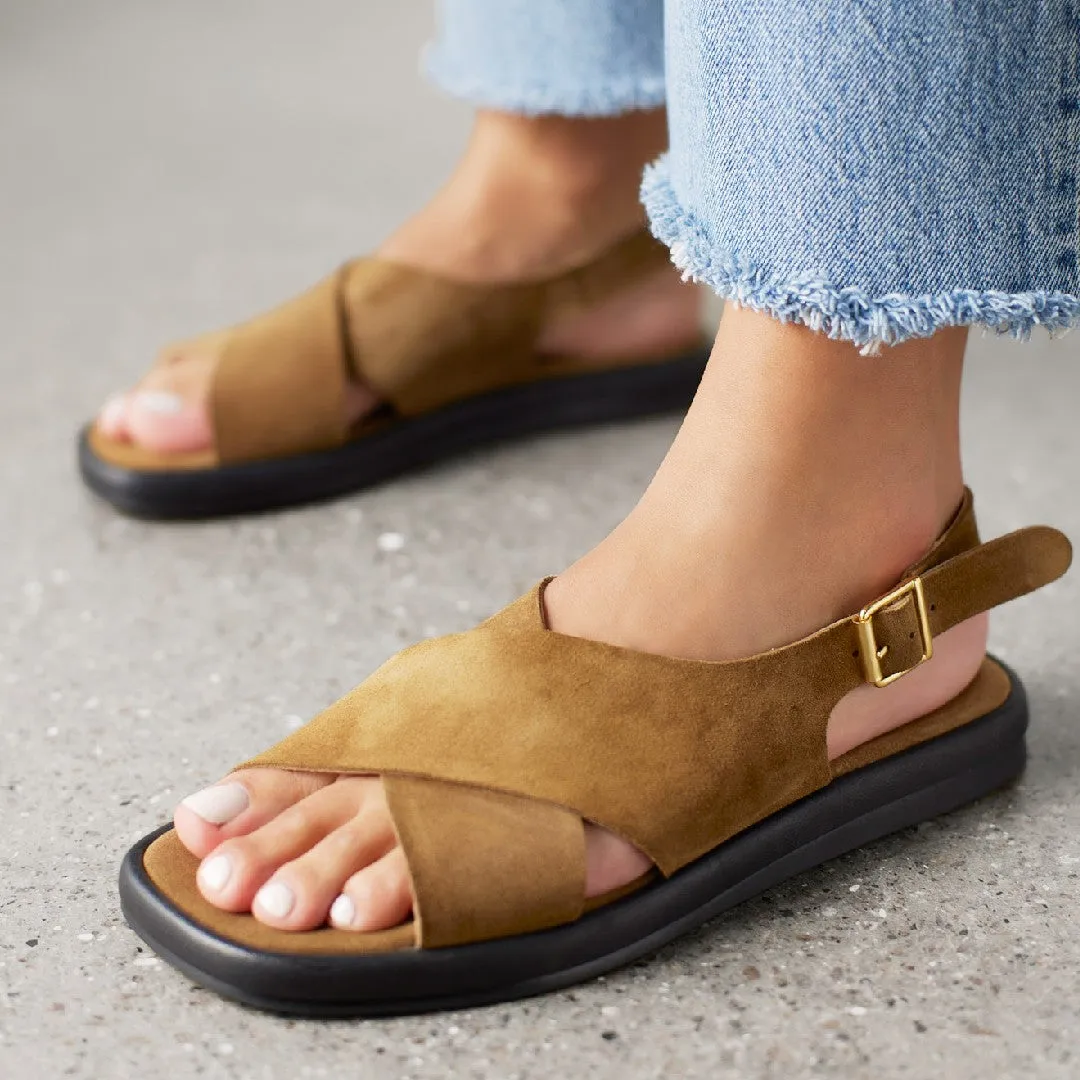 Cross sandal