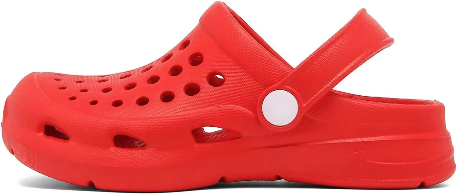 Cubufly Kid Garden Clogs Slip on Water Shoes Children Sandals for Indoor Outdoor(Toddler/Little Kids/Big Kids)