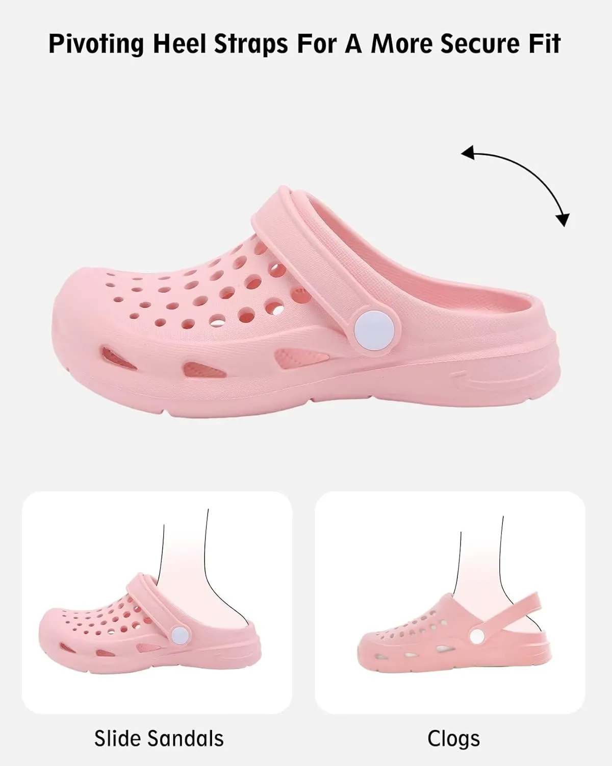Cubufly Kid Garden Clogs Slip on Water Shoes Children Sandals for Indoor Outdoor(Toddler/Little Kids/Big Kids)
