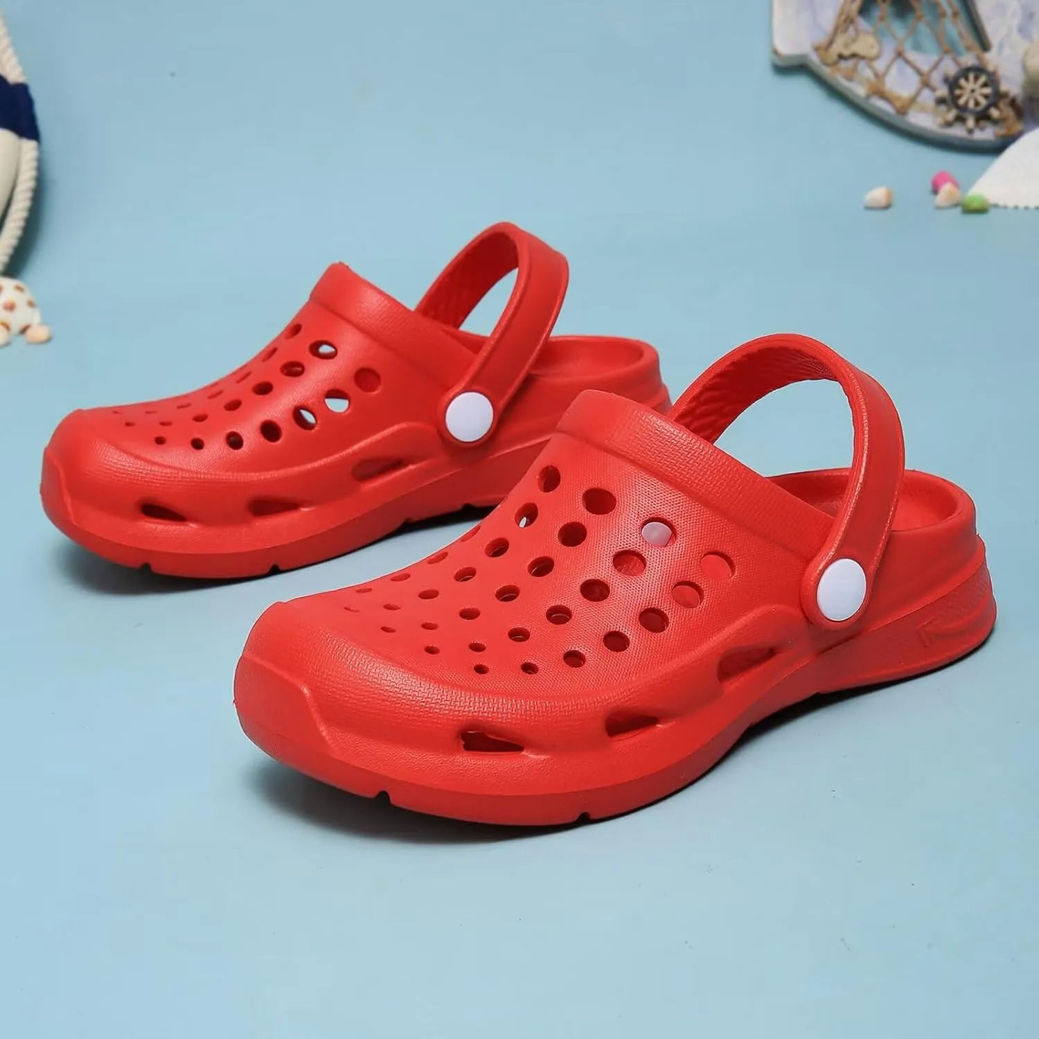 Cubufly Kid Garden Clogs Slip on Water Shoes Children Sandals for Indoor Outdoor(Toddler/Little Kids/Big Kids)