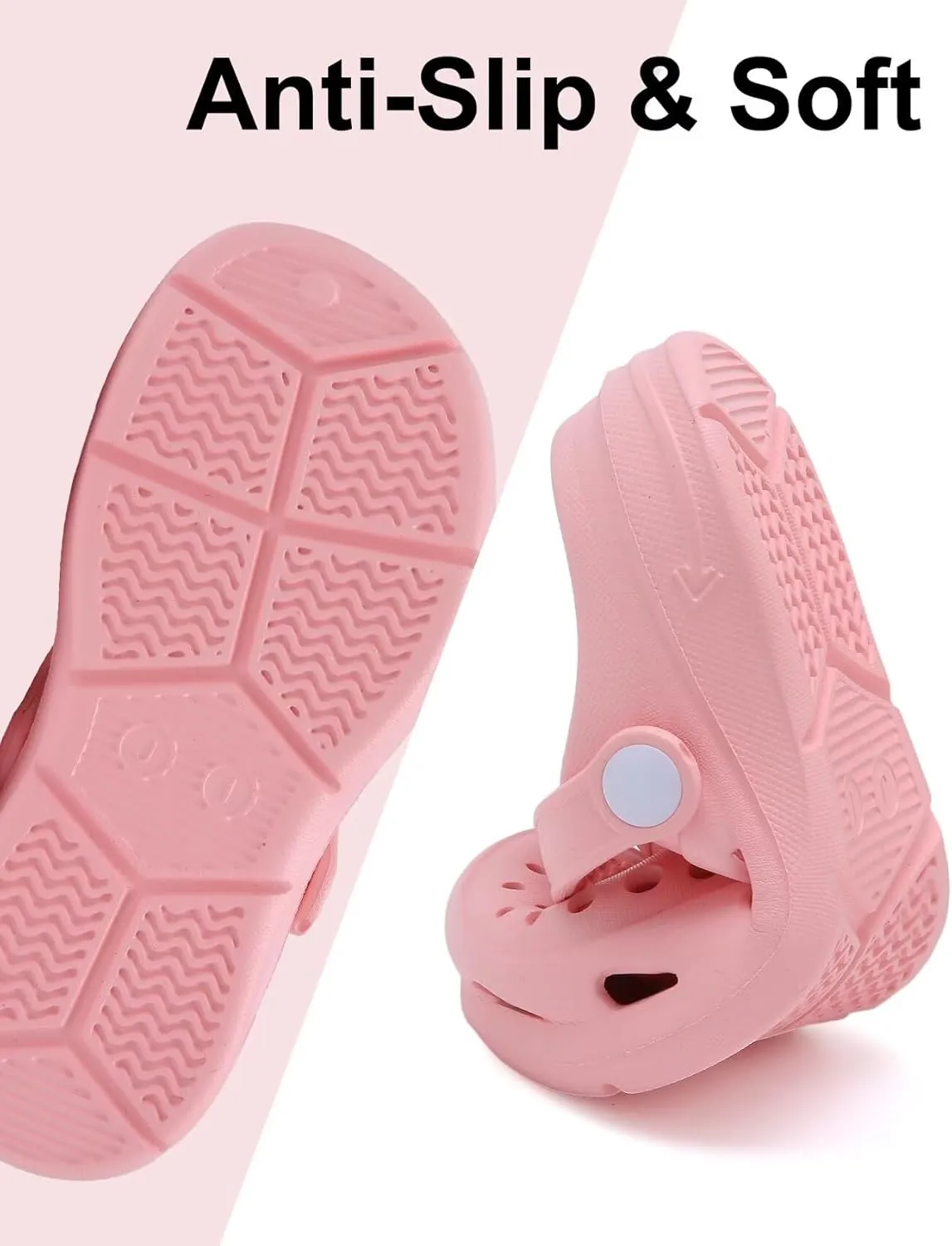 Cubufly Kid Garden Clogs Slip on Water Shoes Children Sandals for Indoor Outdoor(Toddler/Little Kids/Big Kids)