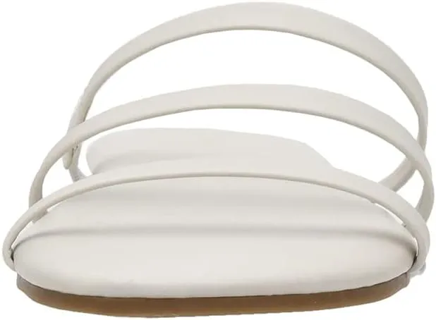 CUSHIONAIRE Women's Capri slide Flip Flop Sandal with Memory Foam