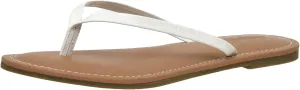 CUSHIONAIRE Women's Cora Flat Flip Flop Sandal with  Comfort