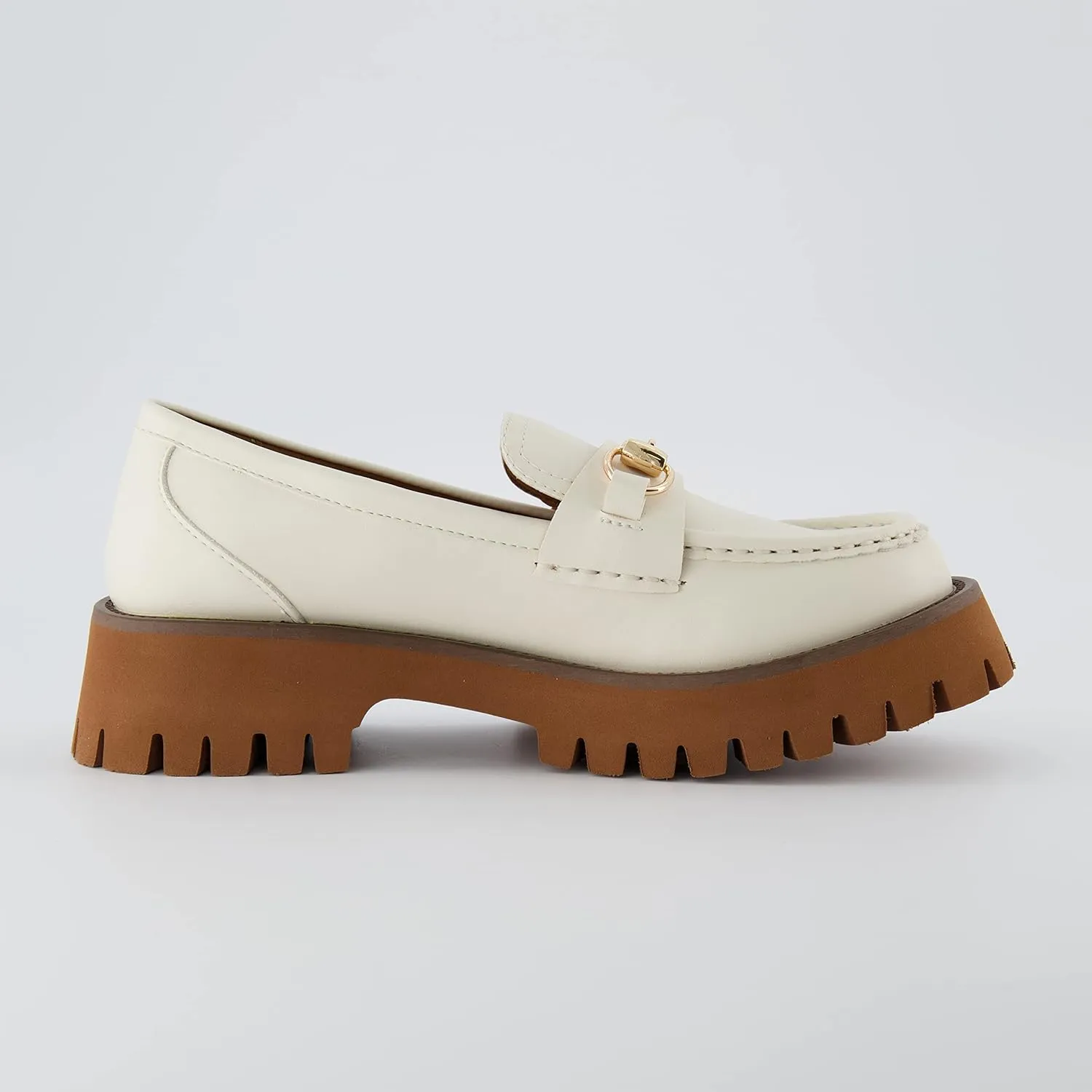 CUSHIONAIRE Women's Dillan Buckle Slip on Loafer  Memory Foam