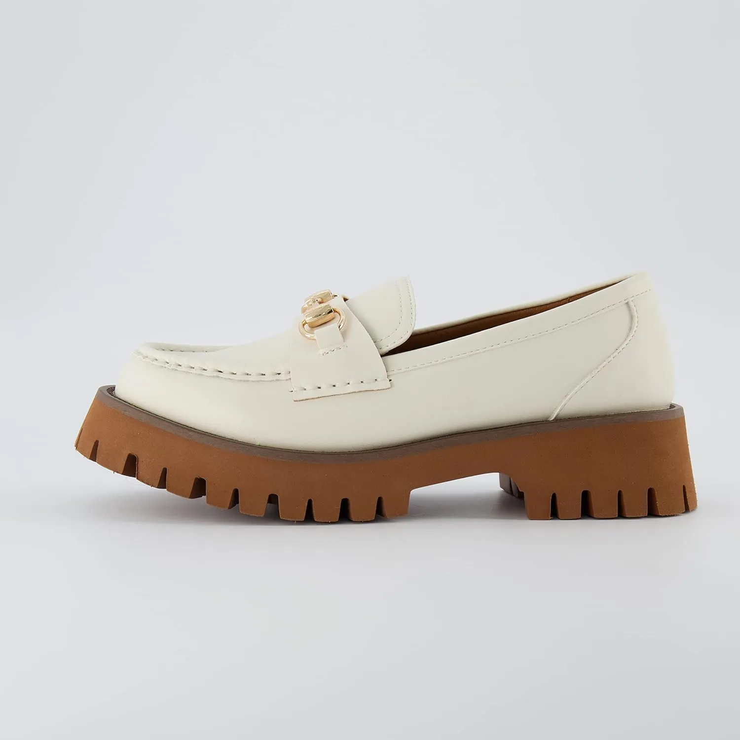 CUSHIONAIRE Women's Dillan Buckle Slip on Loafer  Memory Foam