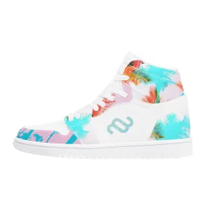 D17 Money Bushae Voice-activated Top Synthetic High Localized shipping Sneaker Leather