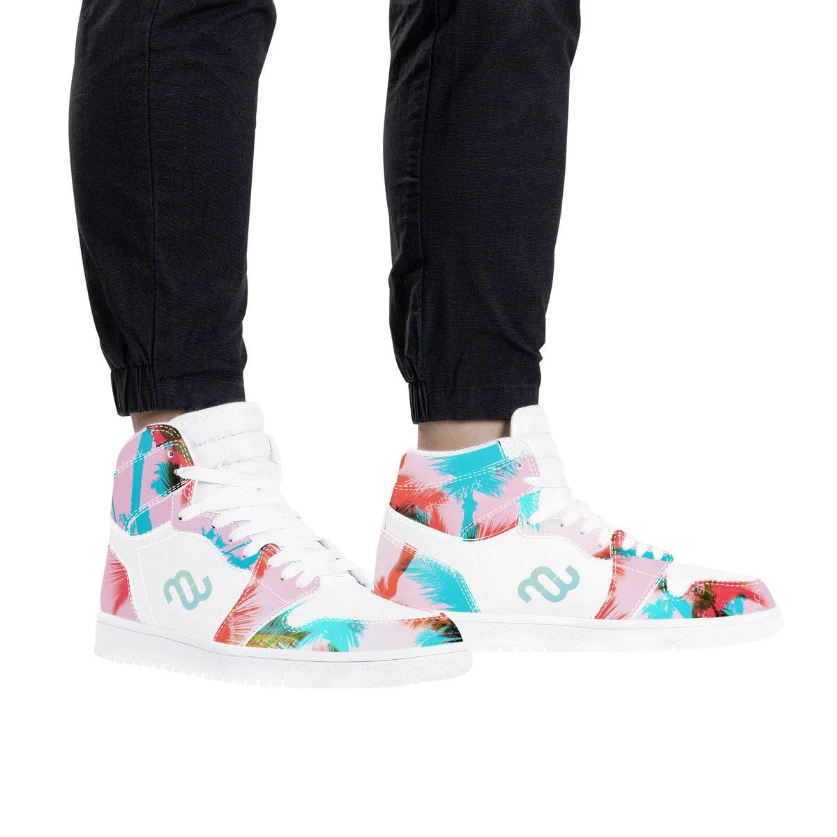 D17 Money Bushae Voice-activated Top Synthetic High Localized shipping Sneaker Leather