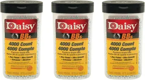 Daisy 4000-Count Precisionmax .177 Cal, 4.5 mm Premium Grade BBS Bottle