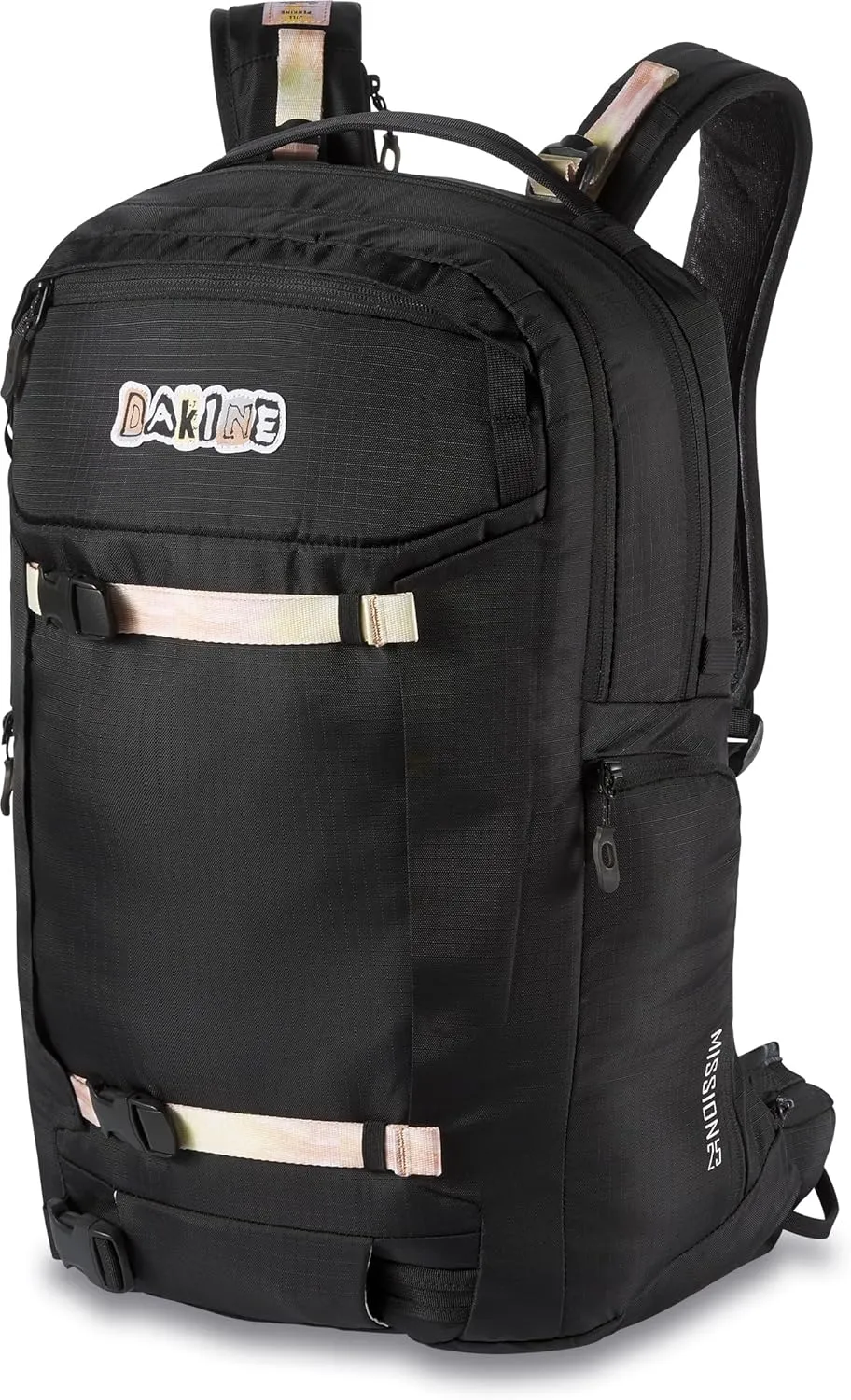 Dakine Womens Team Mission Pro 25L Jill Perkins - Black, One Size