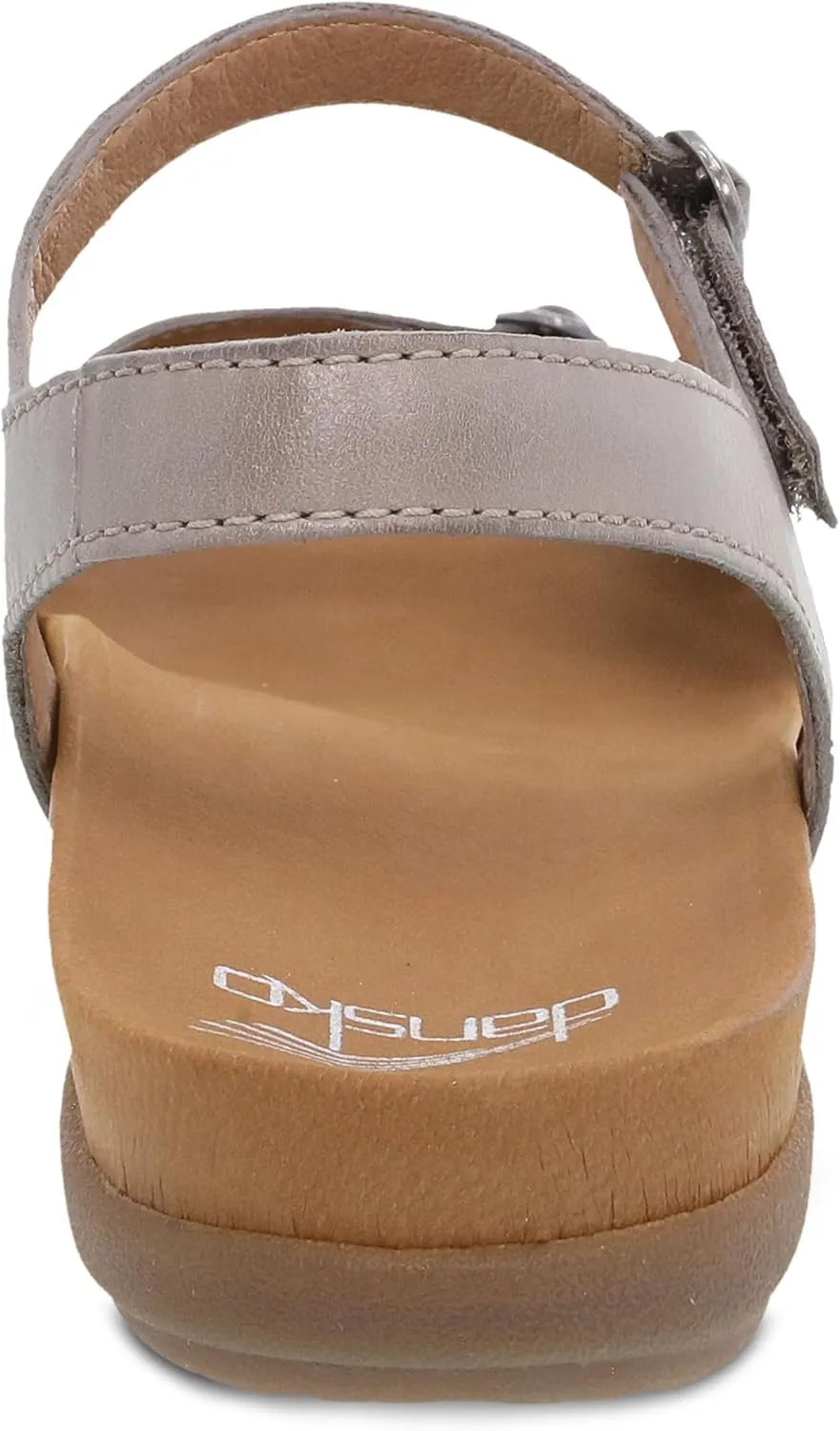 Dansko Judith Adjustable Sandal for Women - Leather Linings and Uppers for All-Day Comfort - Dual-Density EVA Footbed and Lightweight Rubber Outsole for Long-Lasting Wear