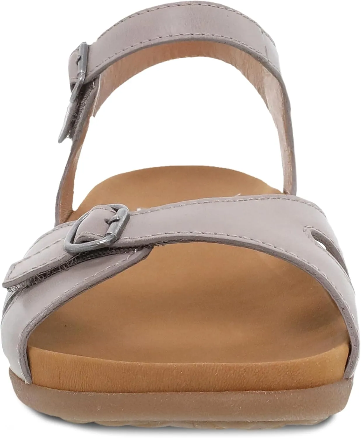 Dansko Judith Adjustable Sandal for Women - Leather Linings and Uppers for All-Day Comfort - Dual-Density EVA Footbed and Lightweight Rubber Outsole for Long-Lasting Wear