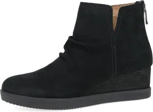 Dansko Stephanie Wedge Bootie for Women - Durable Waterproof Leathers and Leather-Stacked Heel