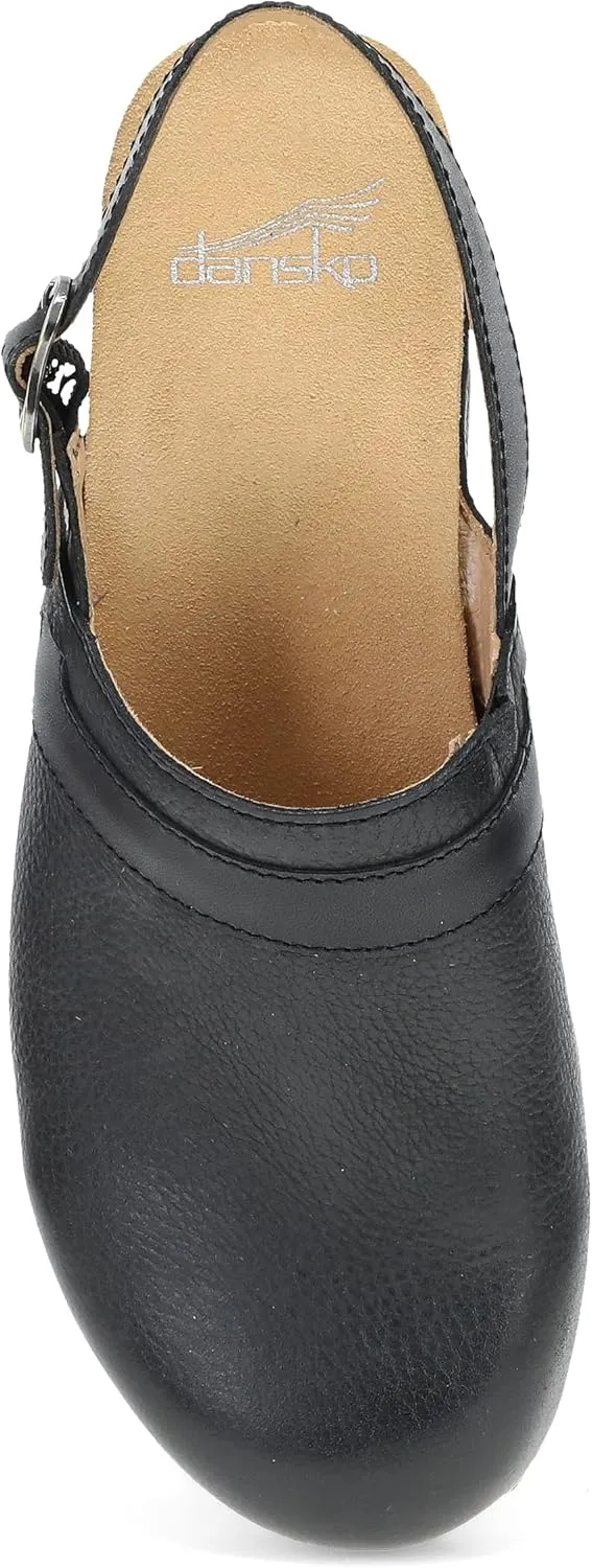 Dansko Tammy Stylish Heel-Strap Mule Clog for Women - Cushioned PU Footbed for All-Day Support and Long-Lasting Wear