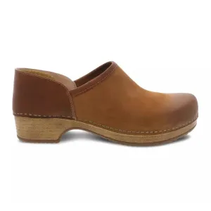 Dansko Women's Brenna Tan Burnished Suede 9431151600