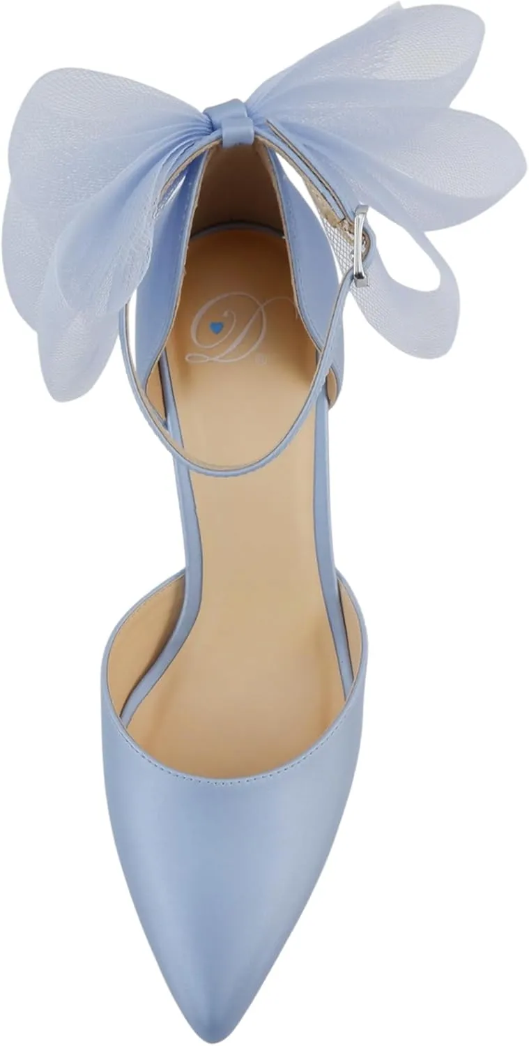 Delicious Beyond ~ Women Pointed Toe High Heel Bridal Dress Pumps