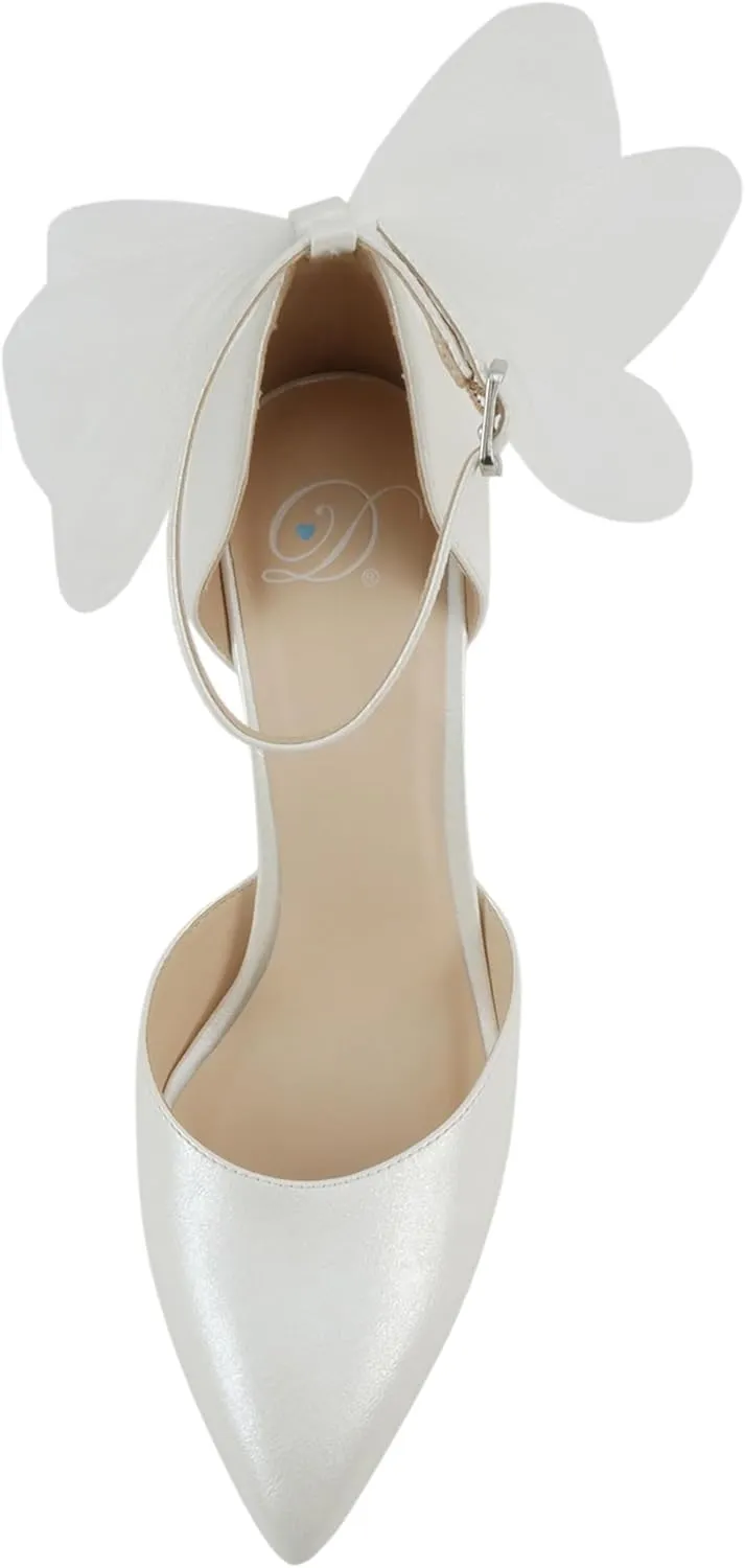 Delicious Beyond ~ Women Pointed Toe High Heel Bridal Dress Pumps