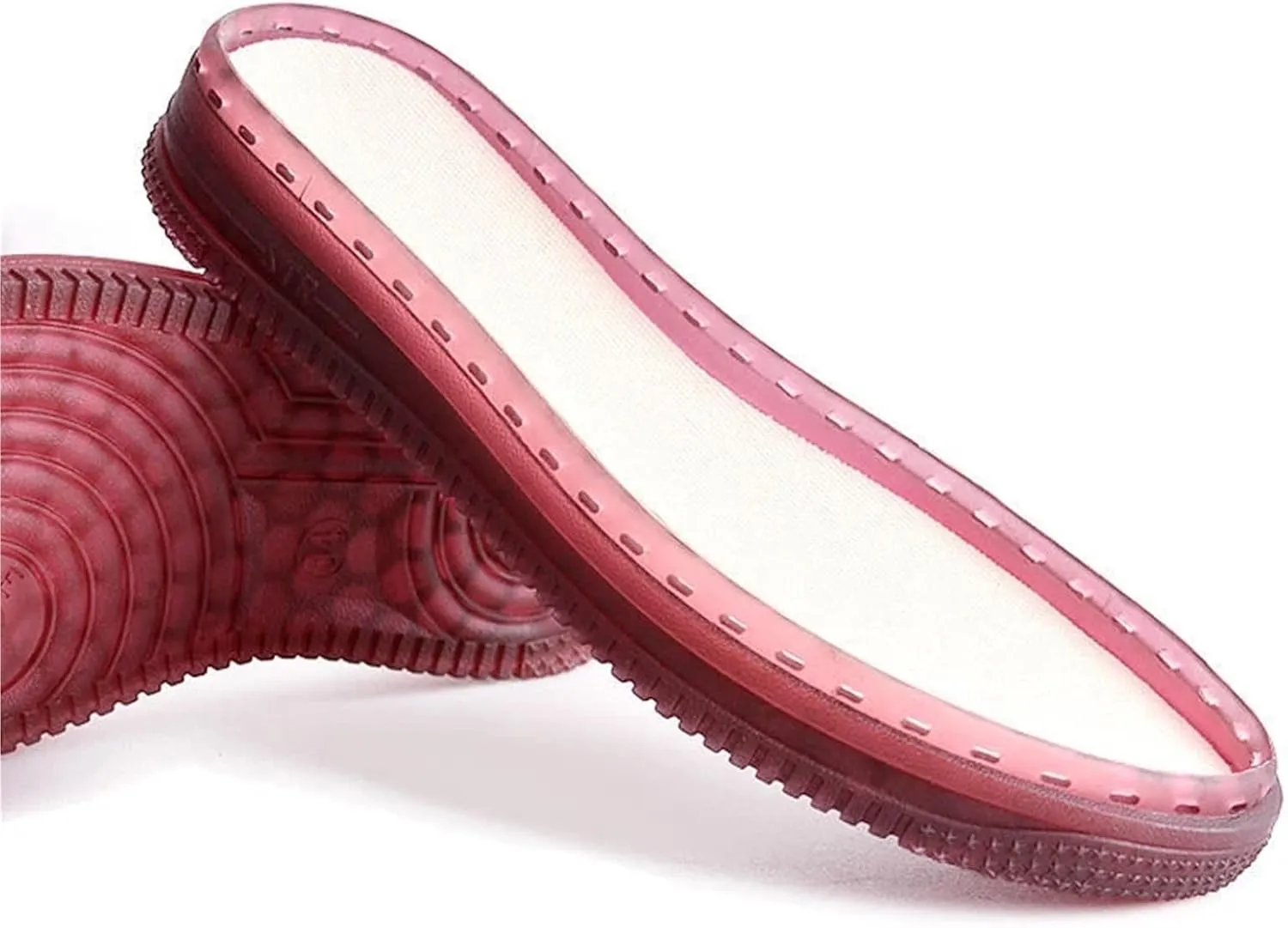Diy Hand Knitting Materials Slippers Crystal Sole Rubber Outsole Crochet Needles Indoor Slippers