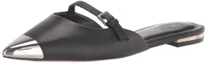 DKNY Women's Transitional Vivian-Flat Mule, Black, 8