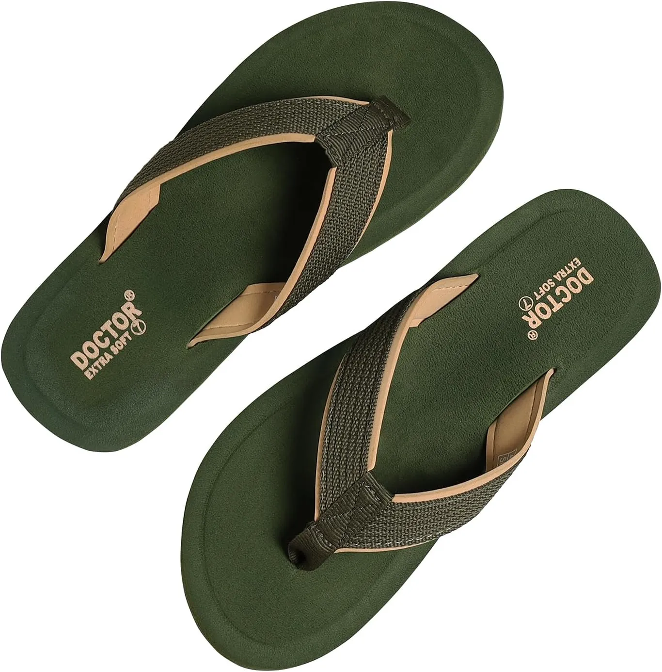 Doctor Slippers for Men's Orthopedic Diabetic Non-Slip Lightweight Durable Cushion Comfortable Flat Mcr Casual Stylish Dr Chappals and House Flip flops For Gent's and Boy’s D-34