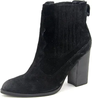 Dolce Vita Women's Conway Booties, (Black Suede, 8.5 M US)