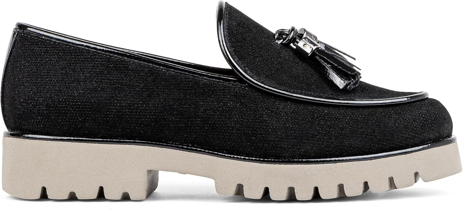Donald Pliner Women's Eclipse Dress Loafers, Slip-On Shoes, Comfortable Flats for Everyday Walk