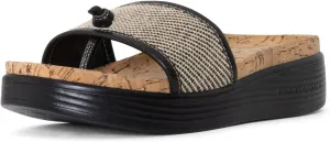 Donald Pliner Women's Farrah Slide Sandals, Women's Summer Sandals, 1,25" Slip-On Sandals for Women