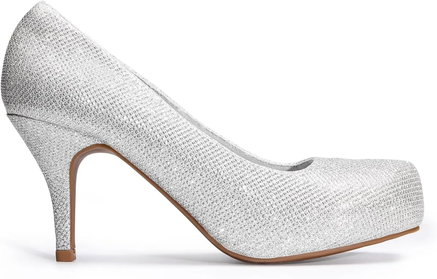 DREAM PAIRS Tiffany Women's Classic Elegant Versatile Low Stiletto Heel Dress Platform Pumps Shoes