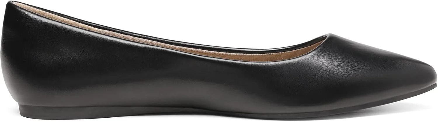DREAM PAIRS Women's Dress Pointed Toe Flats Ballet Comfort Soft Slip On Casual Flat Shoes for Work Office Business
