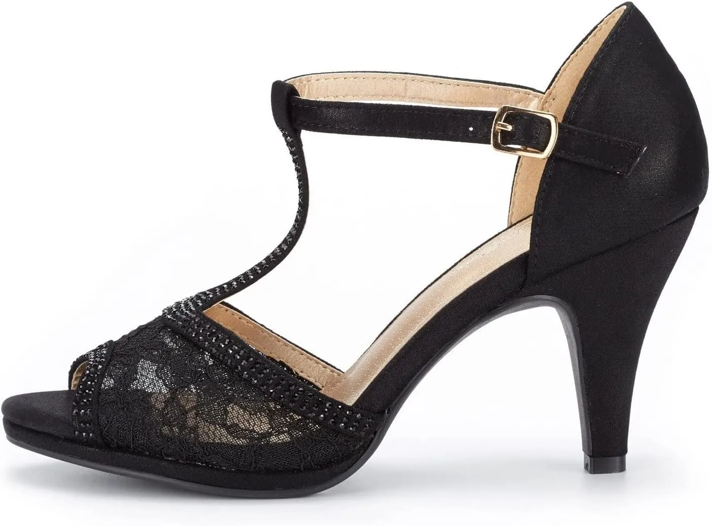 DREAM PAIRS Women's Fashion Stilettos Open Toe Pump Heel Sandals