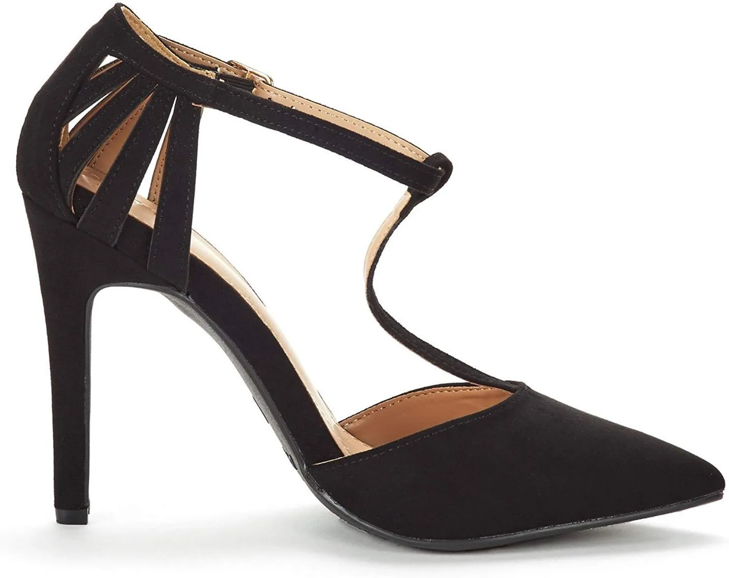 DREAM PAIRS Women's Oppointed-Mary Pump Shoe