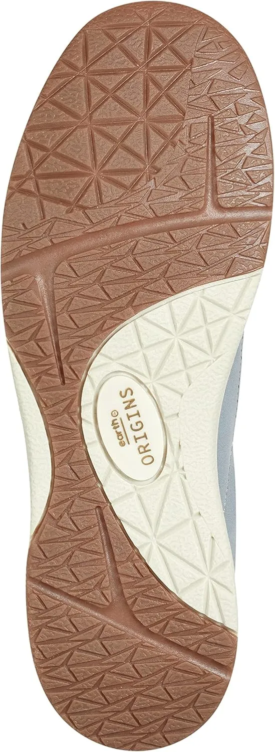 Earth Origins Women’s Emilia Sneaker I Slip-On Leather Clog with Breathable Cutouts for Everyday