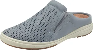 Earth Origins Women’s Emilia Sneaker I Slip-On Leather Clog with Breathable Cutouts for Everyday