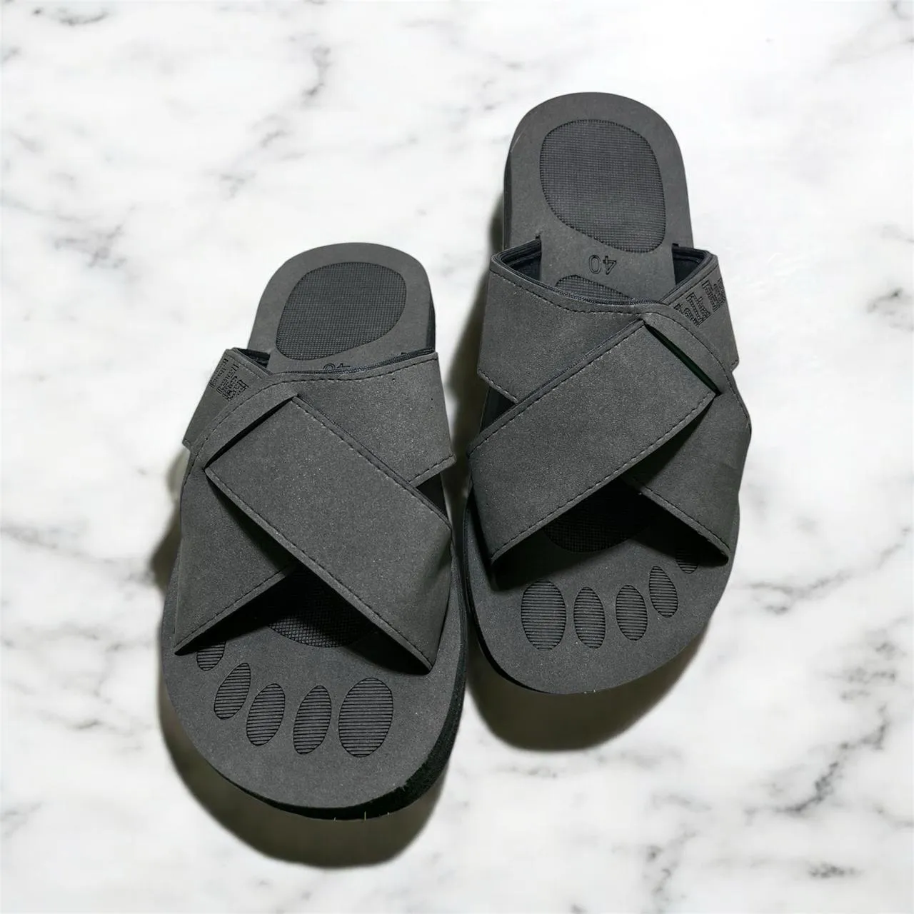 EASY WALK  FLIP FLOP SUMMER SLIPPER BLACK
