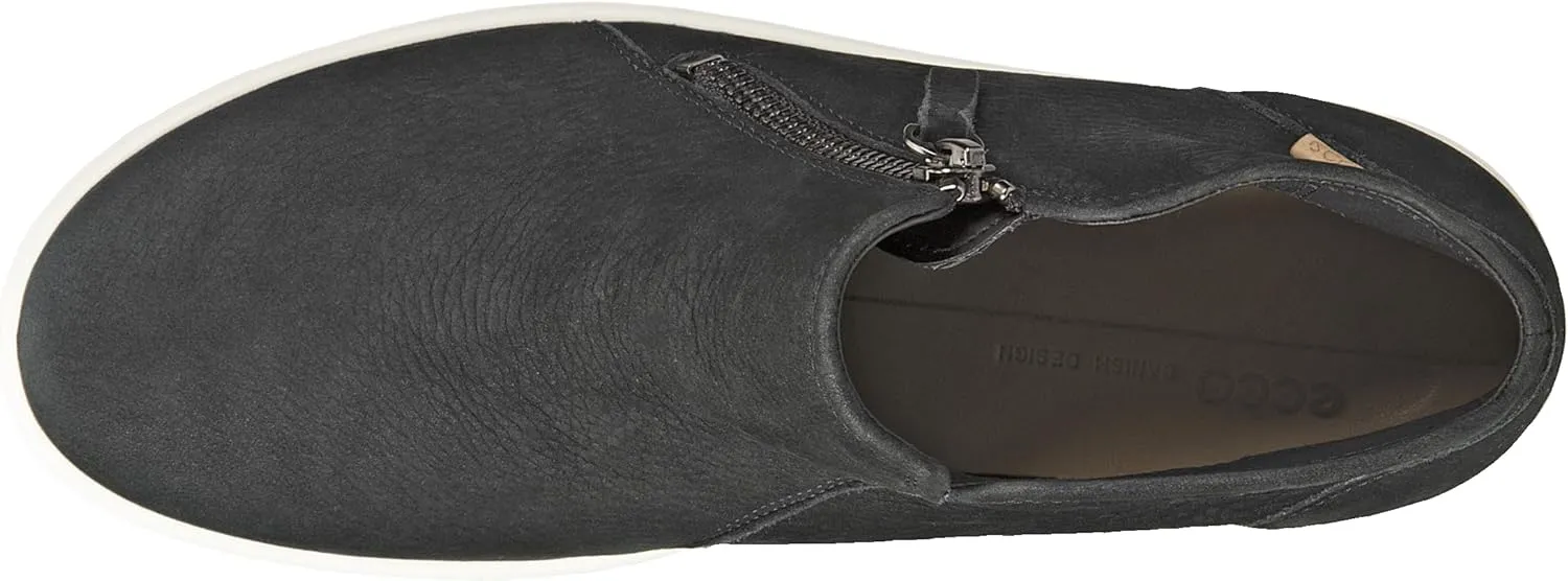 ECCO Women's Soft 7 Side Zip Bootie Sneaker