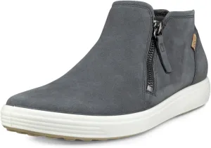ECCO Women's Soft 7 Side Zip Bootie Sneaker