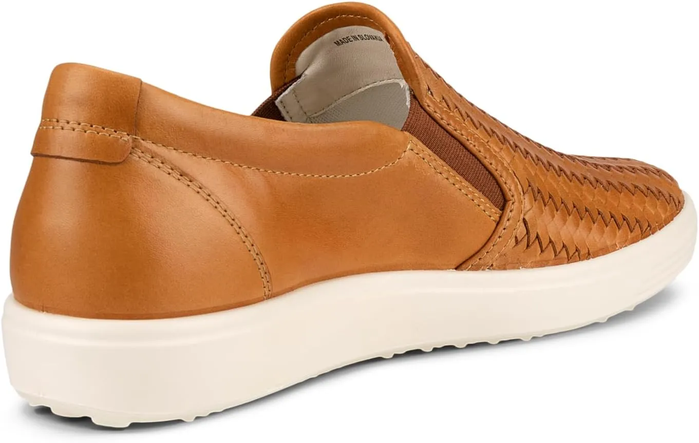 ECCO Women's Soft 7 Woven Slip on 2.0 Sneaker