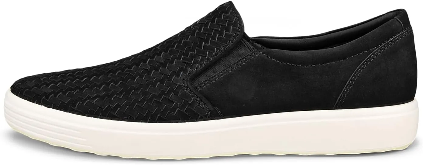 ECCO Women’s Soft 7 Woven Slip On 2.0 Sneaker