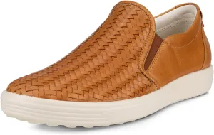 ECCO Women's Soft 7 Woven Slip on 2.0 Sneaker
