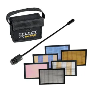 EFLECT Mini Reflector Kit - 7x10cm complete multi-mirror bendable reflector set (0CAEF-M6-W)