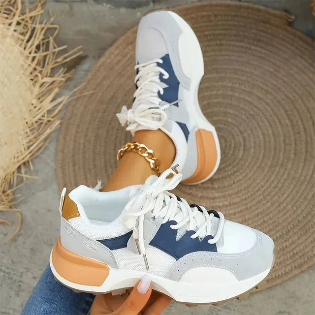 Elegant platform sneakers