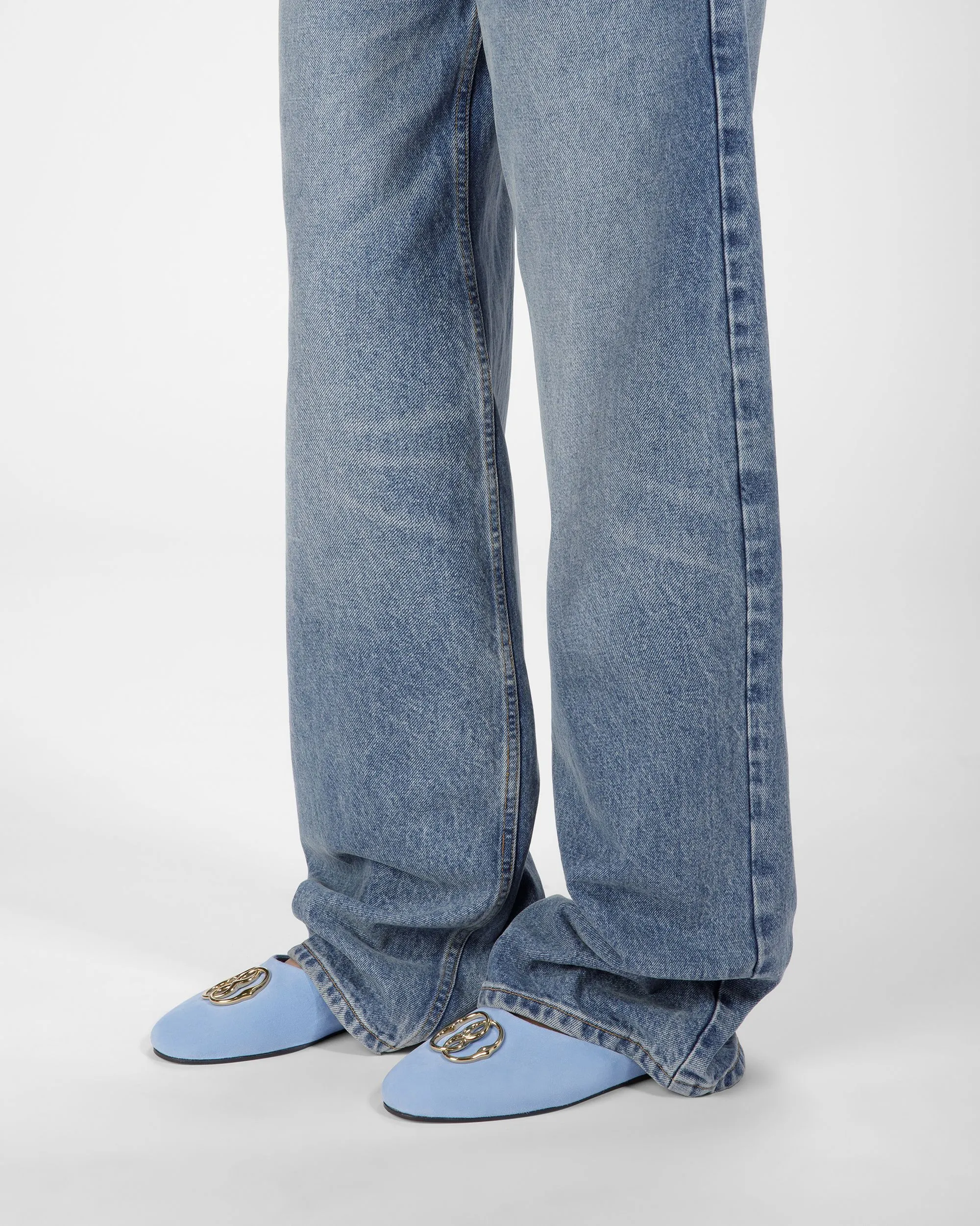 Emblem Loafer In Suede