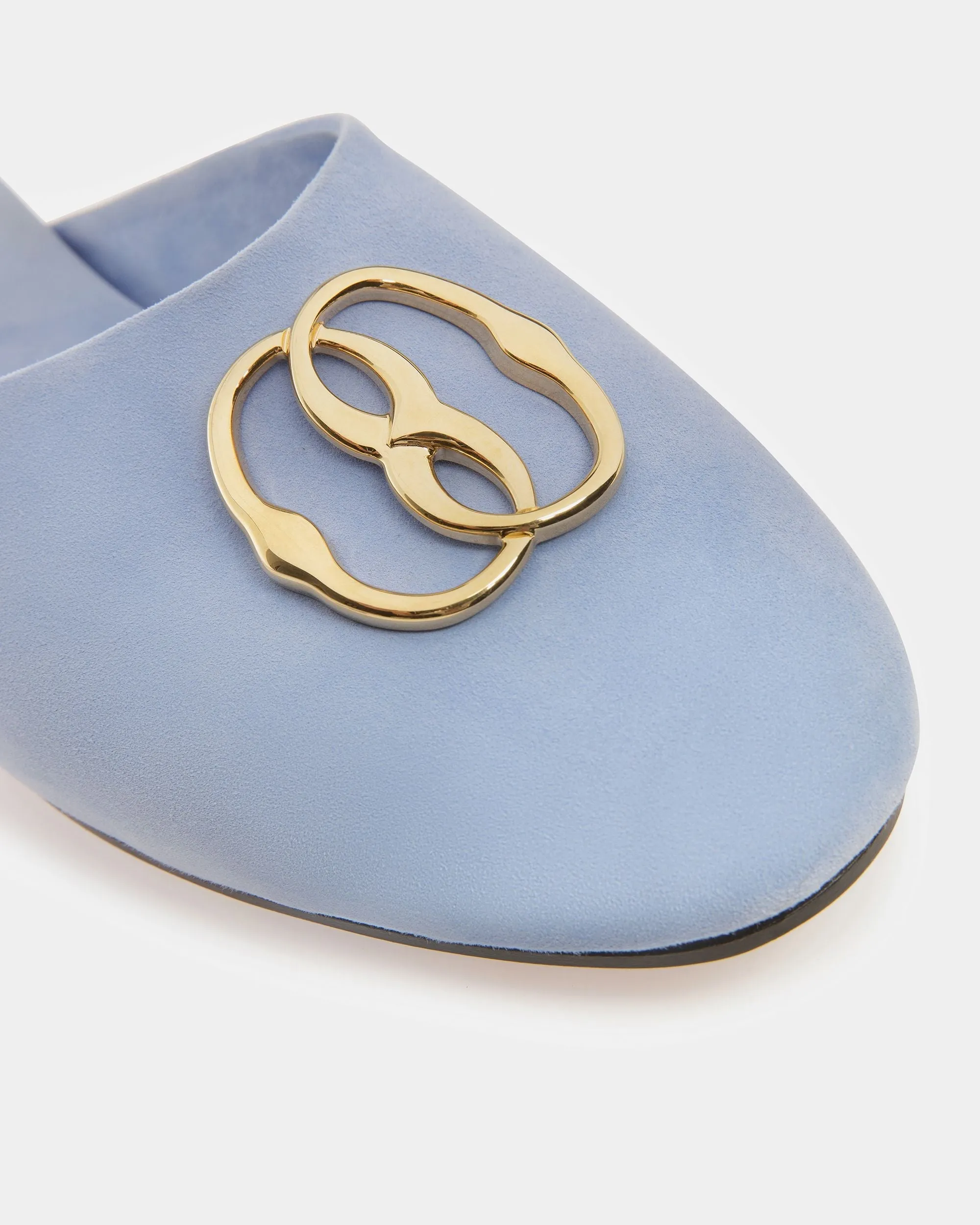 Emblem Loafer In Suede