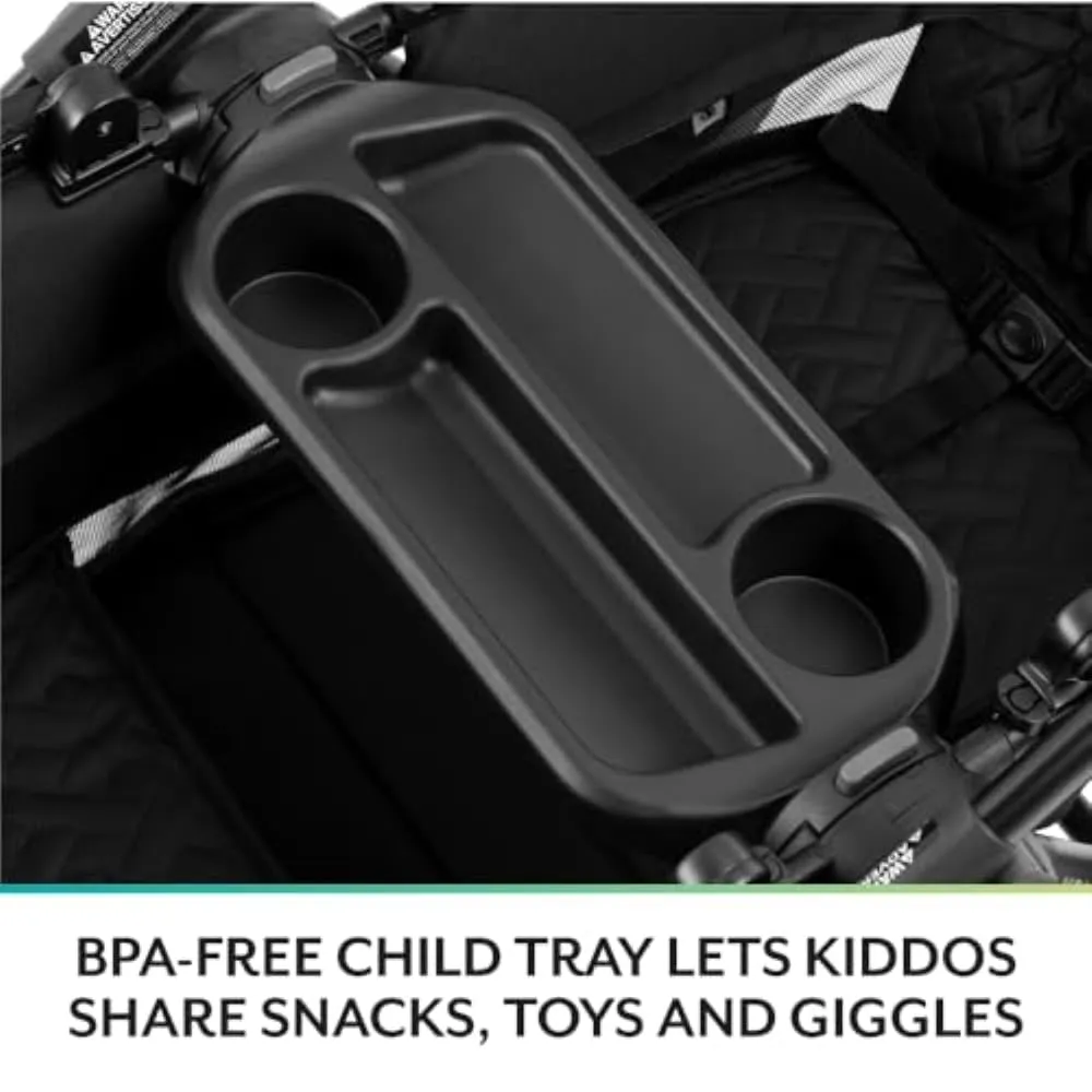 Evenflo Pivot Xplore Dreamz All-Terrain Stroller Wagon with Bassinet Insert (Voyager Green)