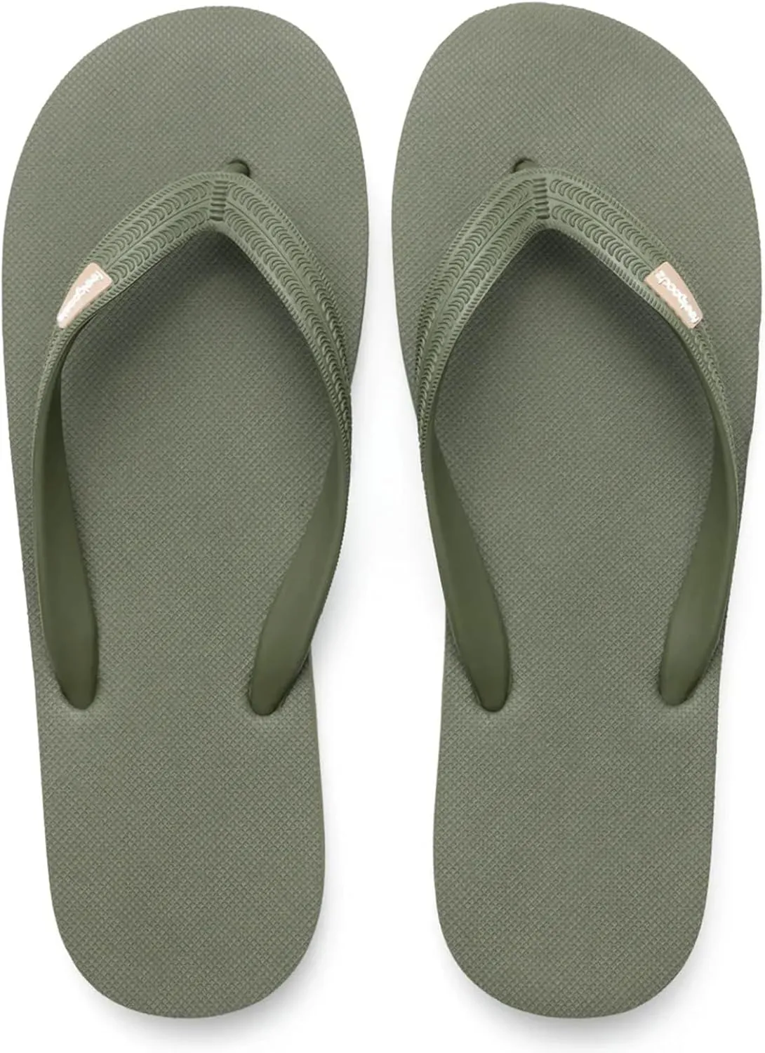 Feelgoodz Mens Classicz Rubber Flip-Flops - Waterprooof, 100% Natural Rubber & All-Vegan Sandals, Fair Trade Certified Slippers, Consciously Sourced & Artisan-Crafted