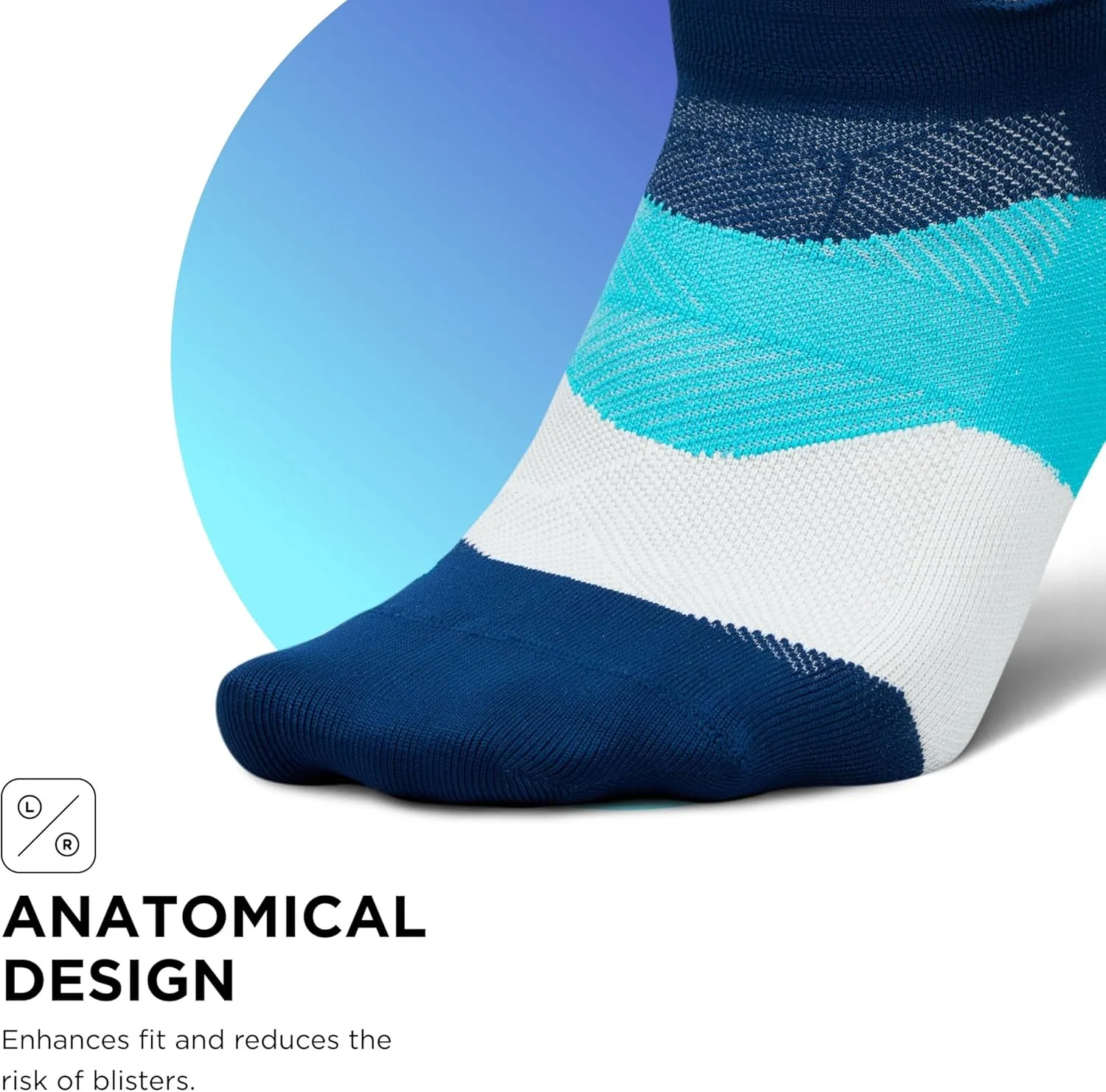 Feetures Elite Ultra Light Cushion Ankle Socks - Sport Sock with Targeted Compression