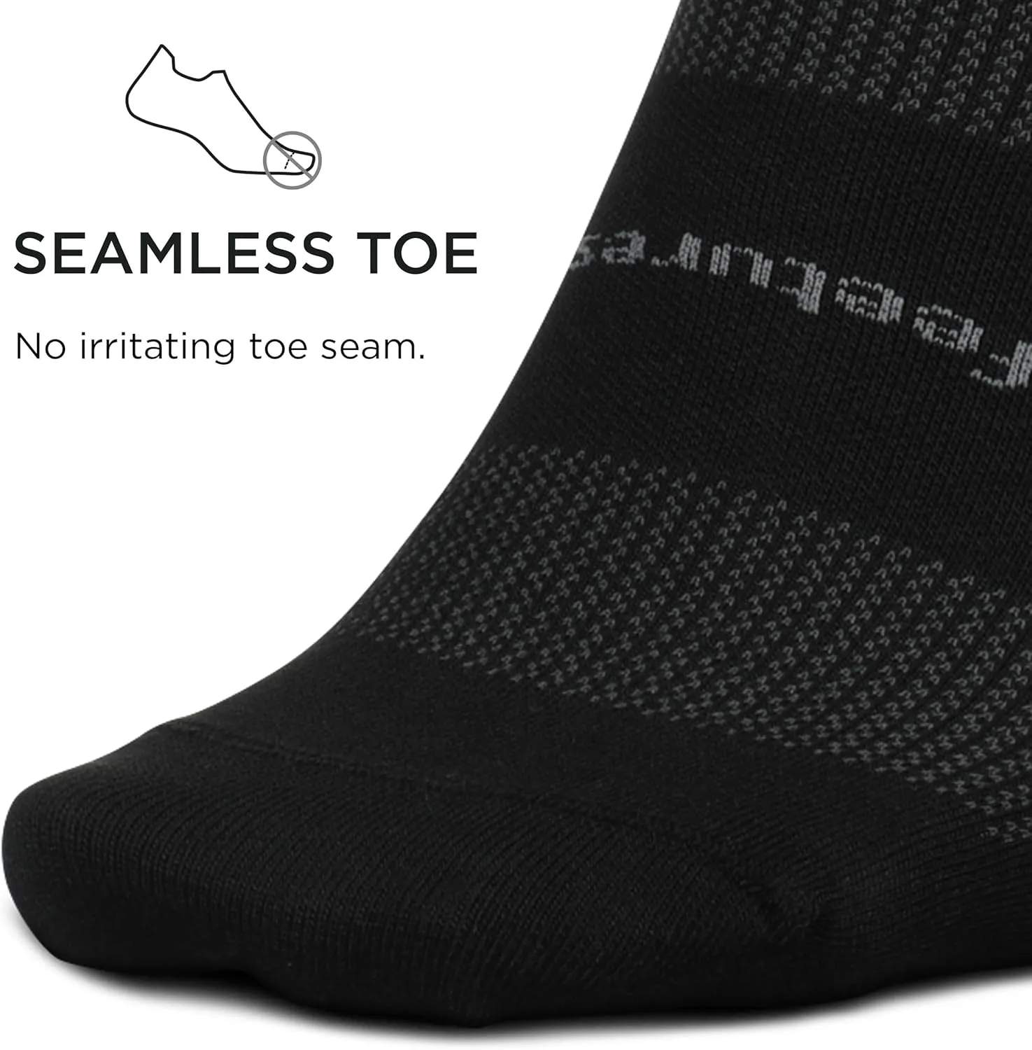 Feetures High Performance Ultra Light Cushion Quarter Sock - Moisture-Wicking Athletic Socks - (1 Pair)