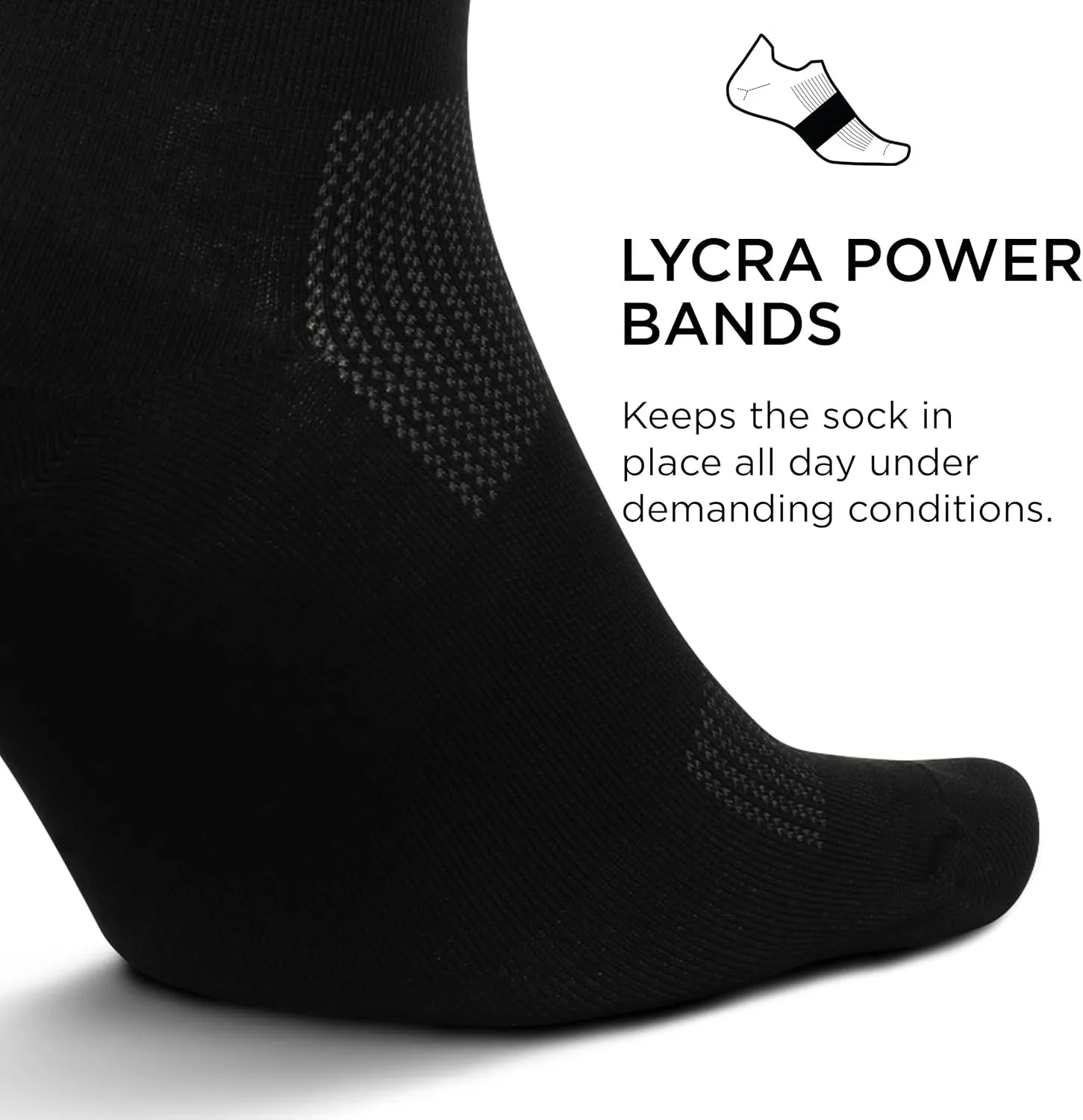 Feetures High Performance Ultra Light Cushion Quarter Sock - Moisture-Wicking Athletic Socks - (1 Pair)