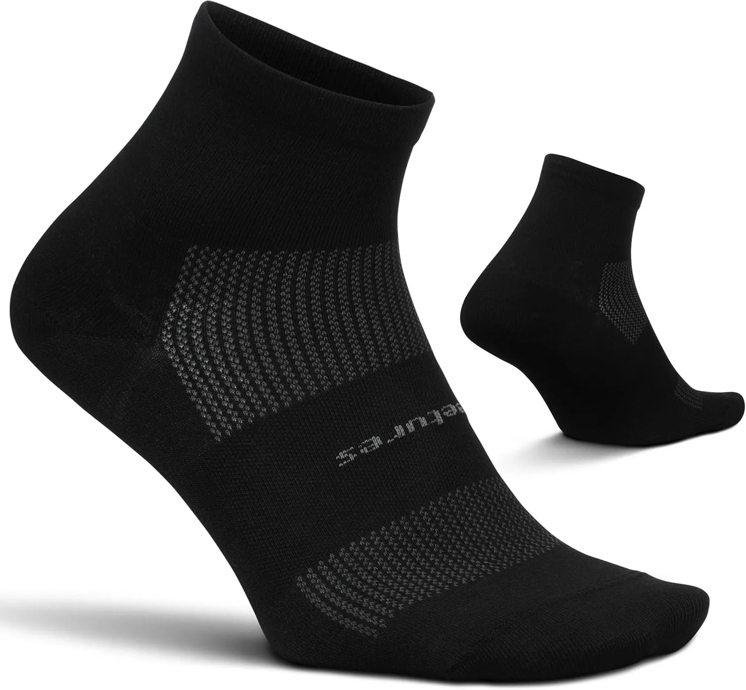 Feetures High Performance Ultra Light Cushion Quarter Sock - Moisture-Wicking Athletic Socks - (1 Pair)